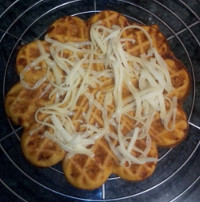 Tomaten Käse Waffeln