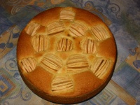 Versunkener Apfelkuchen